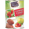 Compote pomme-fraise