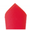 Serviette de table 2 plis couleur rouge 38x38 cm