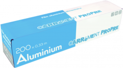 Aluminium avec boîte distributrice