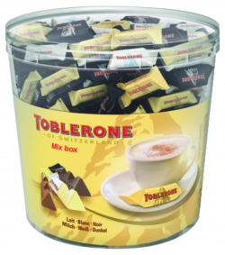 Panaché de mini chocolats (lait, blanc, noir)