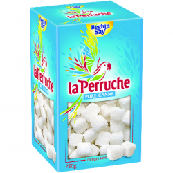 Morceaux de sucres blancs irréguliers 