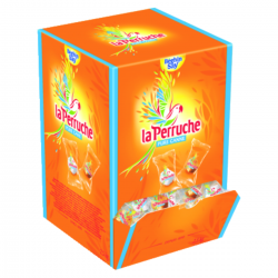 Sucre pure canne, morceaux enveloppés ambré/blanc