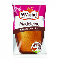Madeleine au chocolat