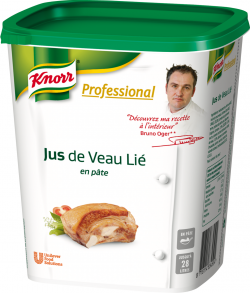 Jus de veau lié en pâte