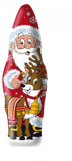 Père Noël chocolat au lait