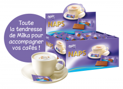 Carré de chocolat au lait